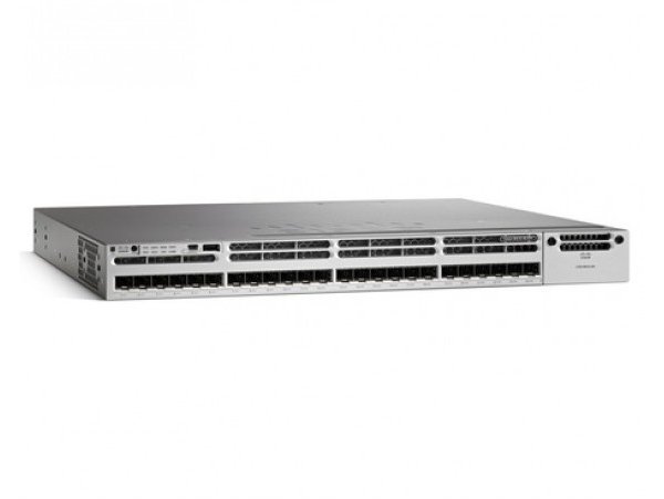 Cisco Catalyst 3850 24 mGig Port UPoE IP Services, WS-C3850-24XU-E